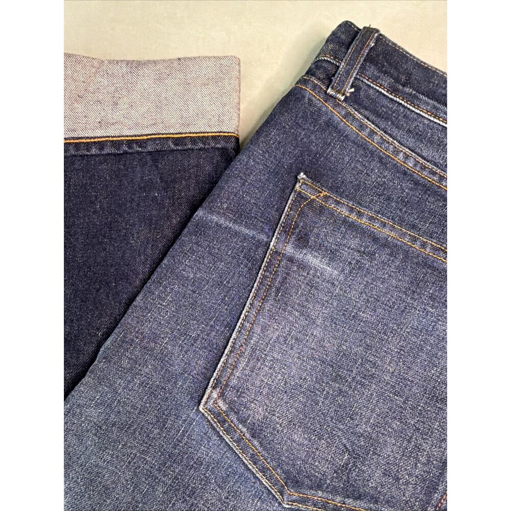 Imogene + Willie x Lewis Jeans Mens 38 Selvedge Denim Dark Wash Made USA - Picture 7 of 8
